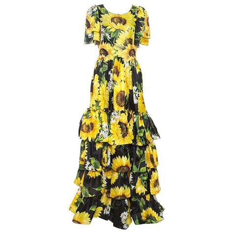 sunflower dress dolce gabbana|net a Dolce & Gabbana dresses.